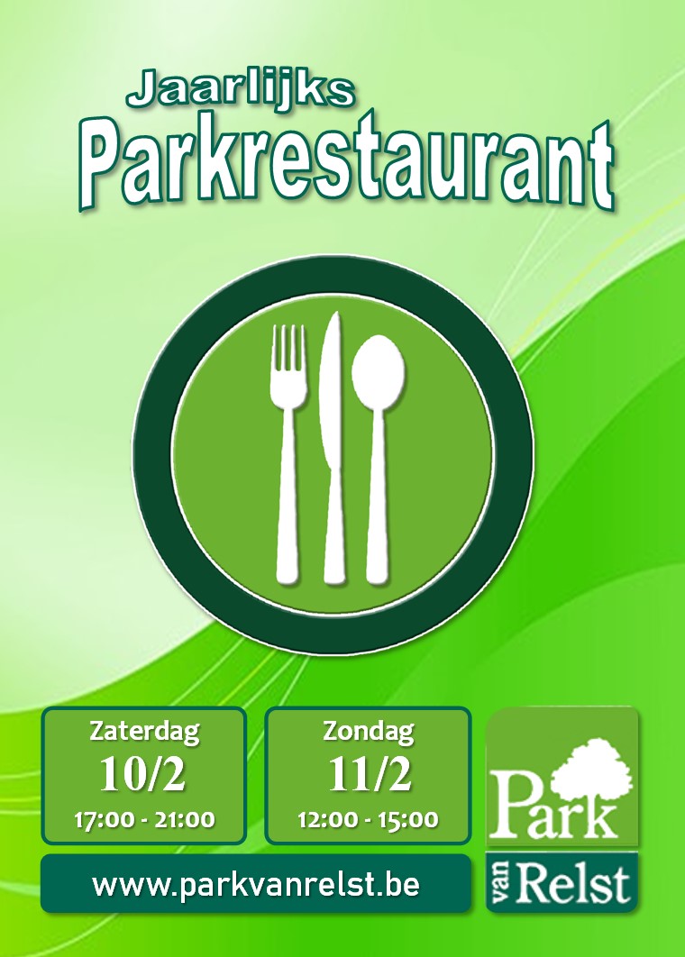 Parkrestaurant 2024 - voorpagina